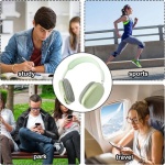 Auriculares Diadema Karawan Bluetooth Verde - Image 3