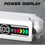 Auriculares bluetooth M12 max Blanco - Image 4