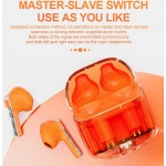 Auriculares Con Estuche Carga Rápida Naranja - Image 3