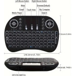 Teclado Inalámbrico Mini Touchpad - Image 4