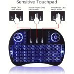 Teclado Inalámbrico Mini Touchpad - Image 3
