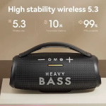 Altavoz Portátil Inalámbrico Luz LED - Image 4