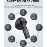 Auriculares Con Estuche Carga Rápida Negro - Image 5