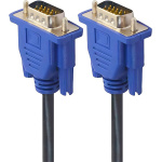 Cable VGA Negro y Azul - Image 1