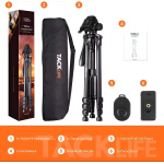 Trípode Fotógrafo Negro - Image 5